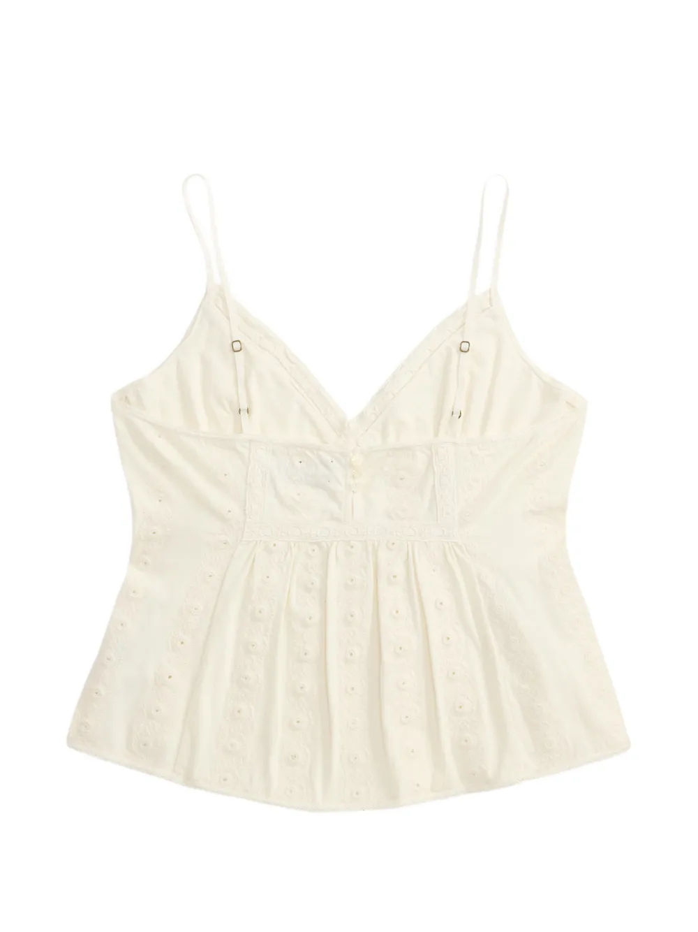 Ralph Lauren RRL Blouse met afwerking van kant Beige