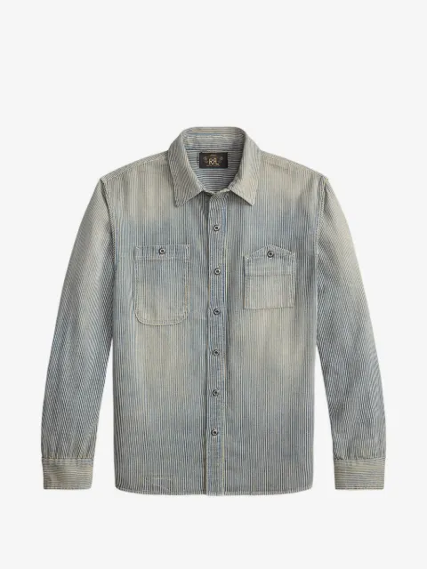 Ralph Lauren RRL camisa manga larga con motivo de rayas