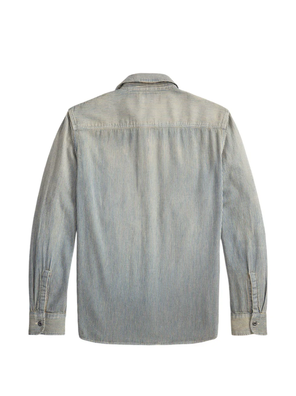 Ralph Lauren RRL Gestreept overhemd Blauw
