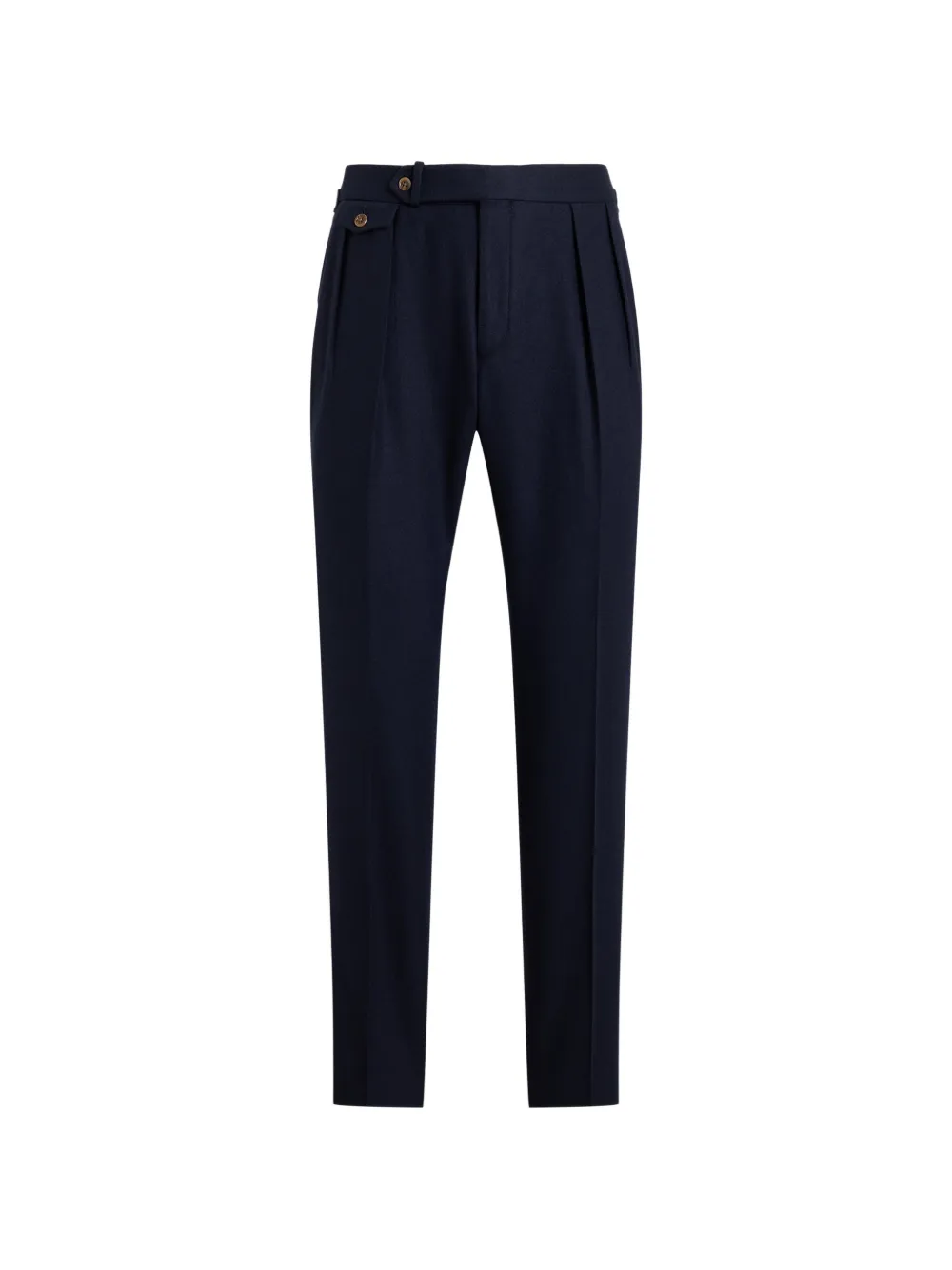 Polo Ralph Lauren Wool Flannel Suit Trouser In Blue