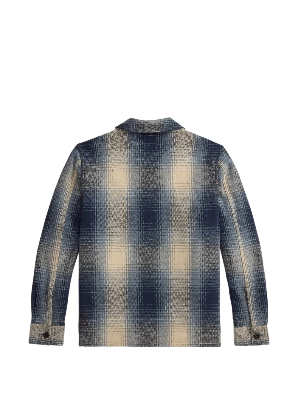 Ralph Lauren RRL Geruit wollen overhemd Blauw