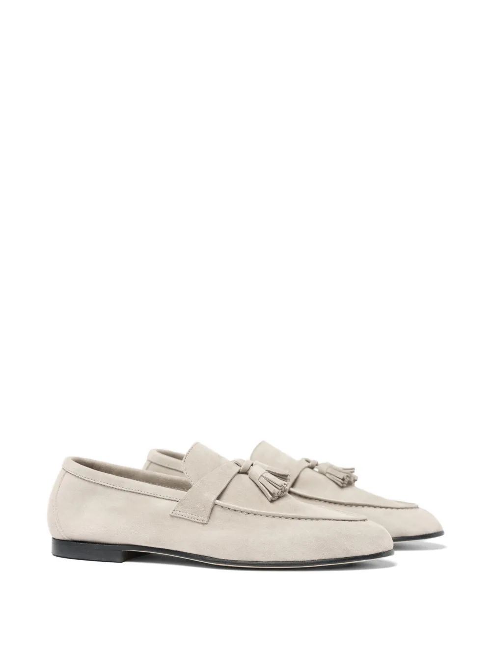 Scarosso Luisa loafers met kwastje Beige