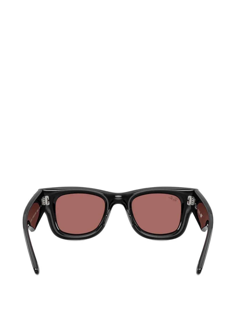 Ray-Ban Zonnebril met vierkant montuur Zwart