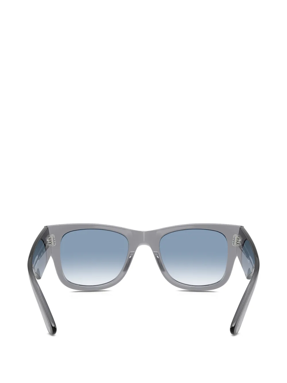 Ray-Ban Mega Wayfarer zonnebril met vierkant montuur Grijs