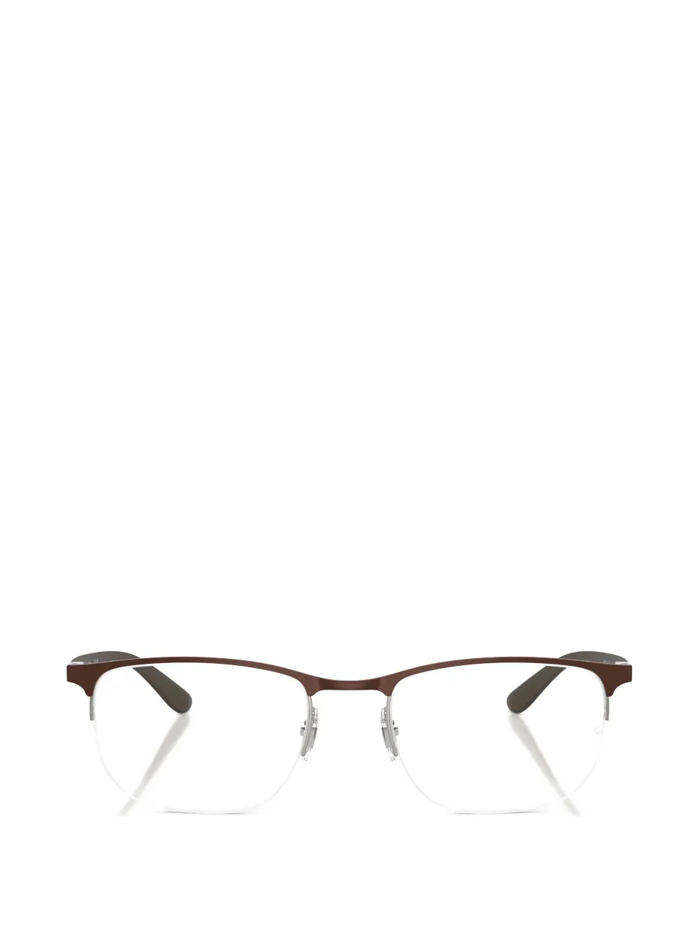 Ray-Ban square-frame glasses - Marrone