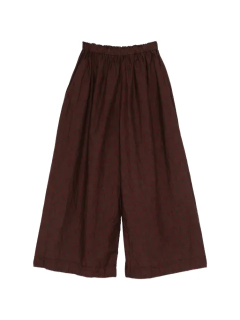 Daniela Gregis elasticated-waistband palazzo pants