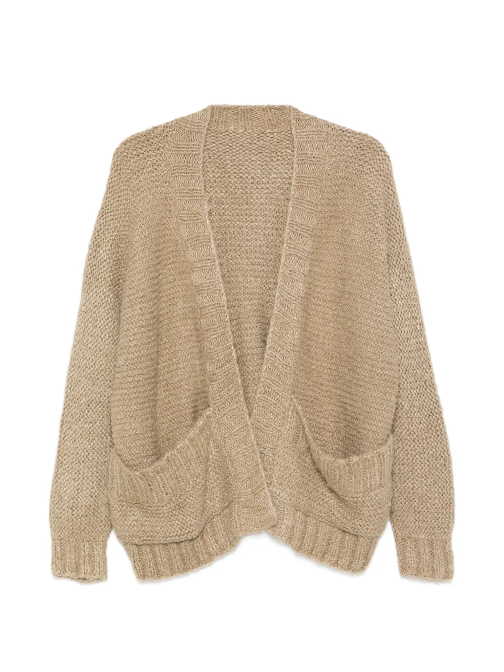Daniela Gregis front-pocket cardigan - Toni neutri