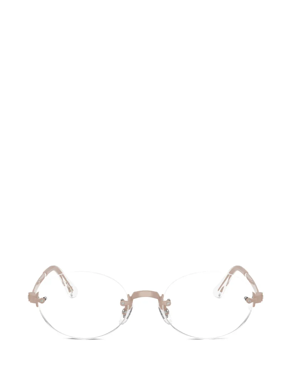 Ray-Ban x Asap Rocky oval-frame glasses - Toni neutri