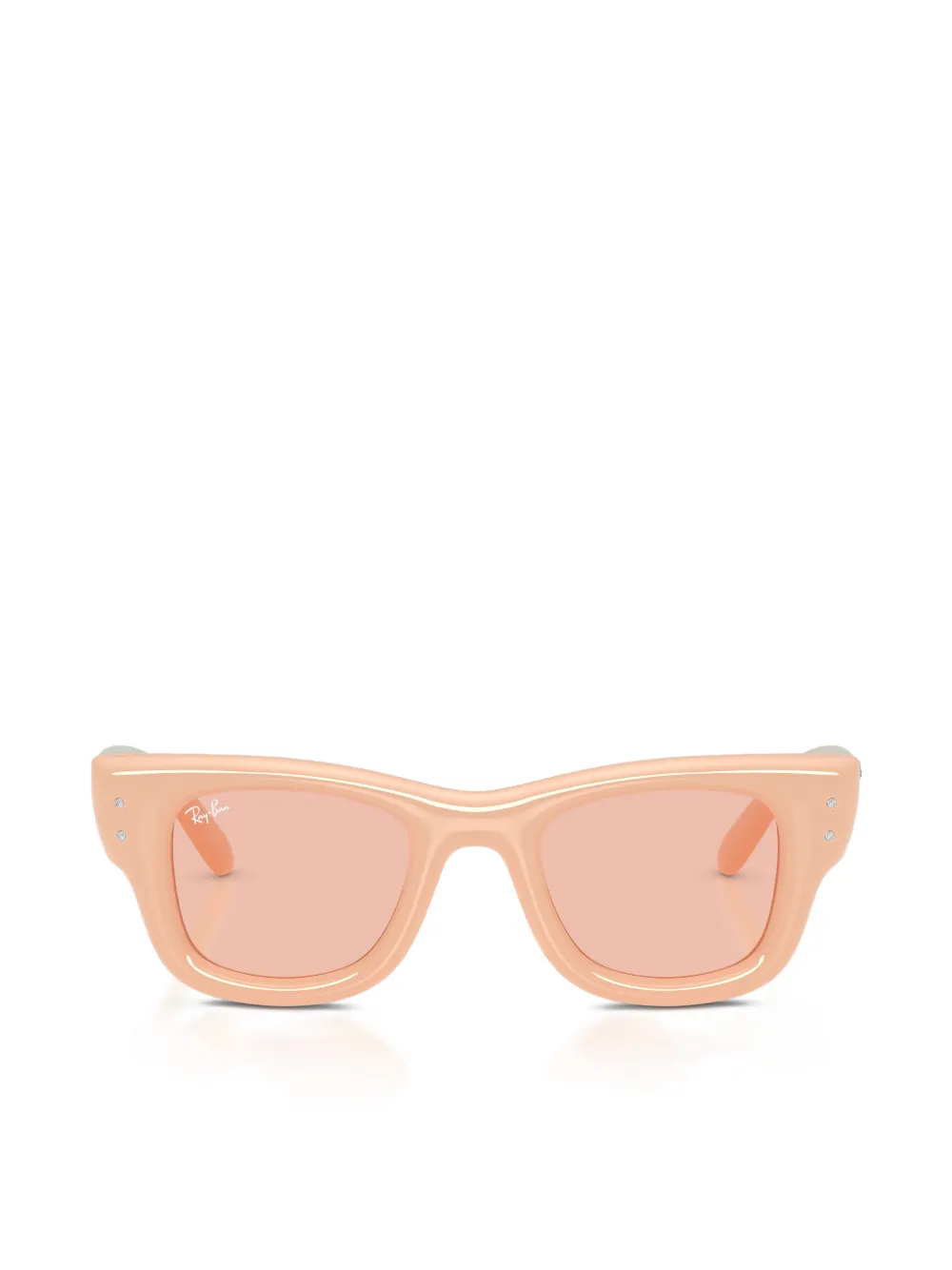 Ray-Ban x Asap Rocky Wayfarer Puffer square-frame sunglasses - Rosa