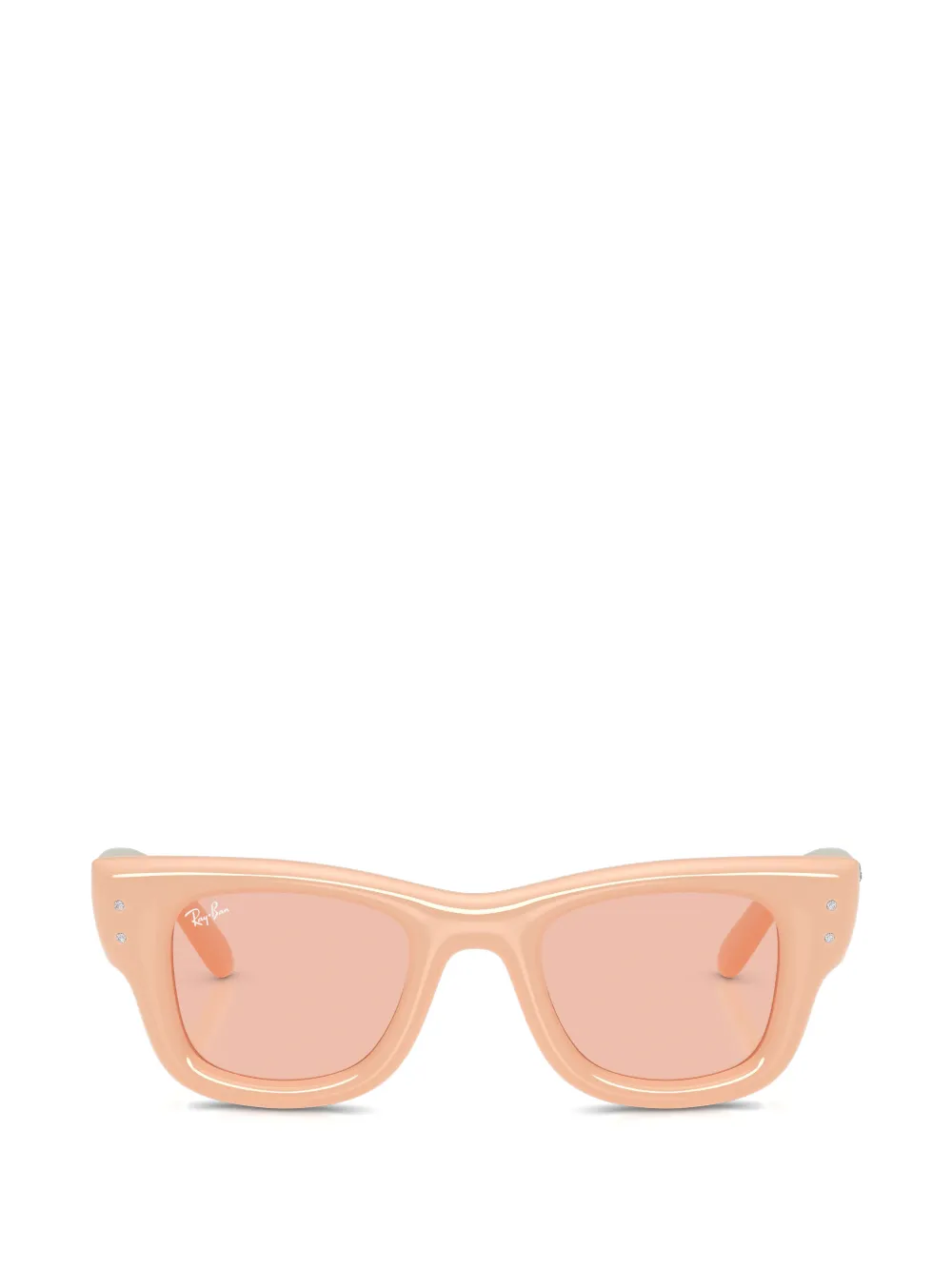 Ray-Ban x Asap Rocky Wayfarer Puffer square-frame sunglasses - Rosa