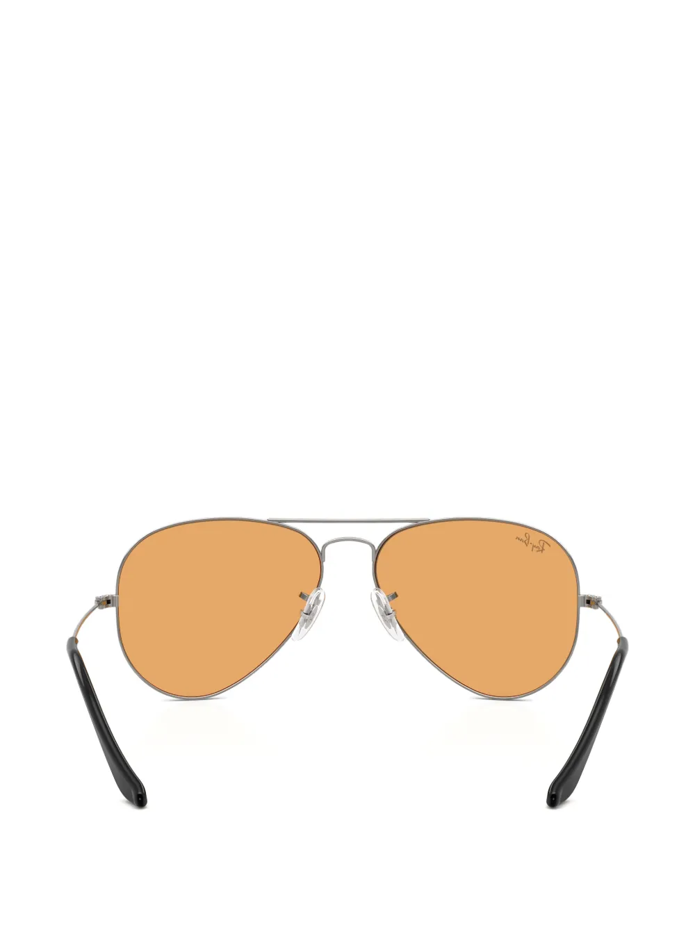 Ray-Ban Zonnebril met piloten montuur Zilver