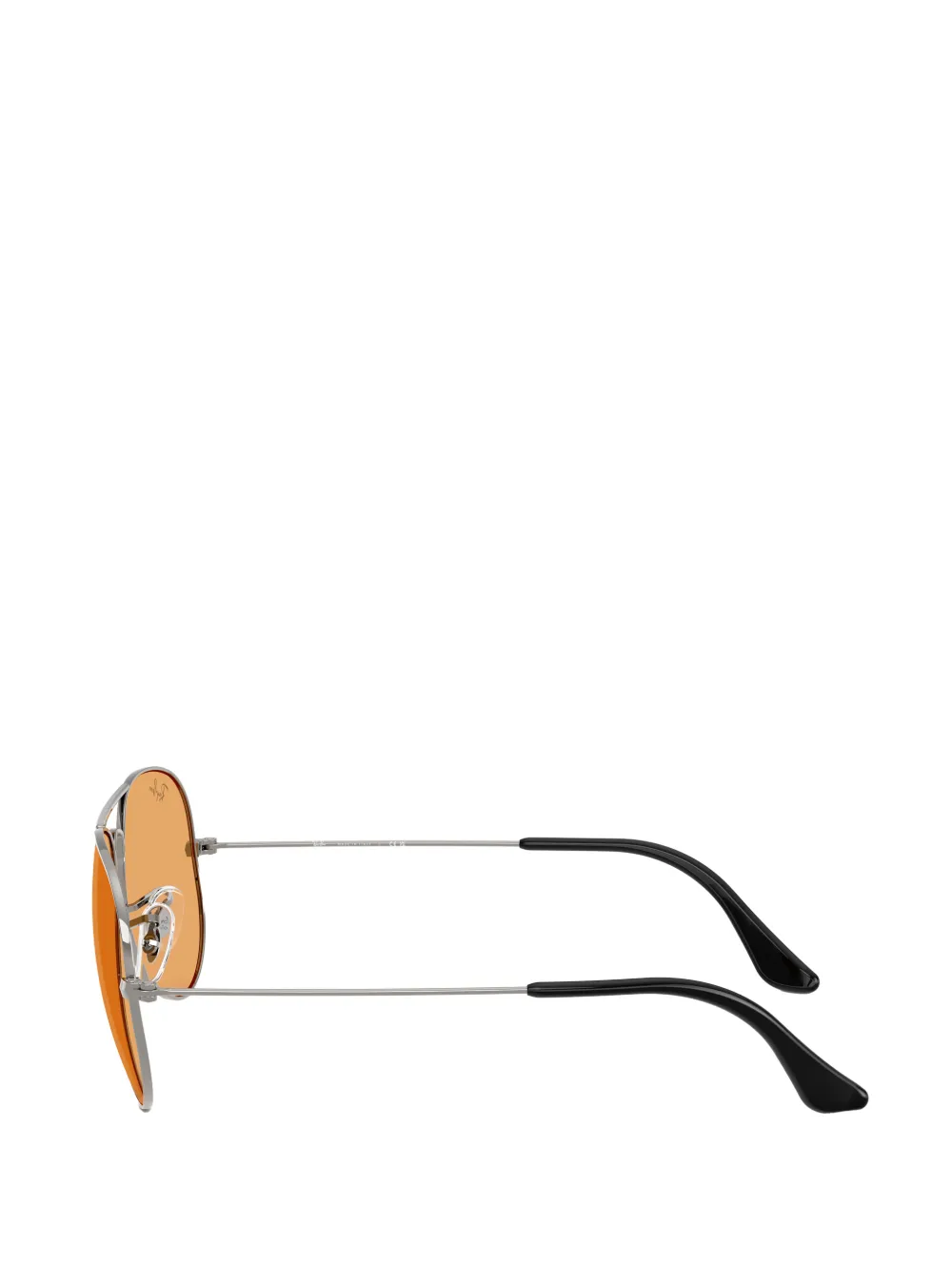 Ray-Ban Zonnebril met piloten montuur Zilver