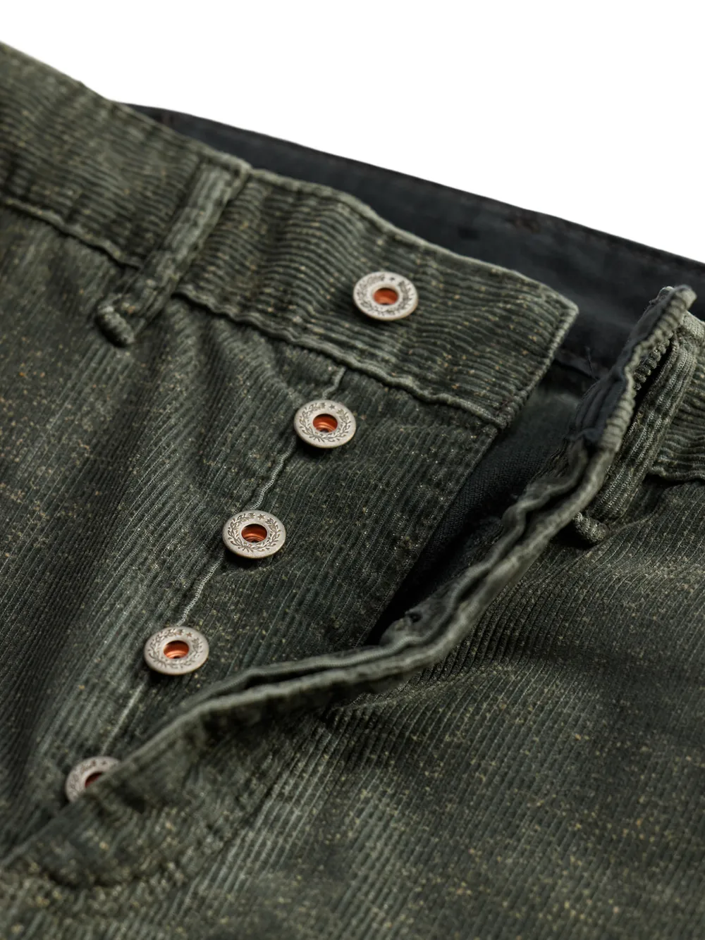 Ralph Lauren RRL Ribfluwelen broek Groen