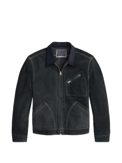Ralph Lauren RRL zip suede jacket