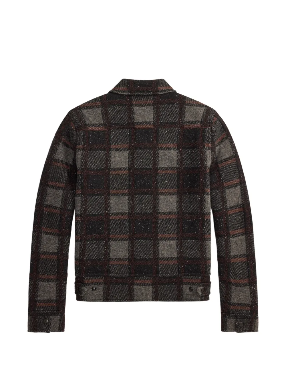 Ralph Lauren RRL Geruit shirtjack Zwart