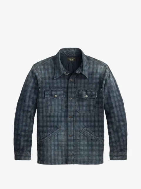 Ralph Lauren RRL check-pattern cotton jacket