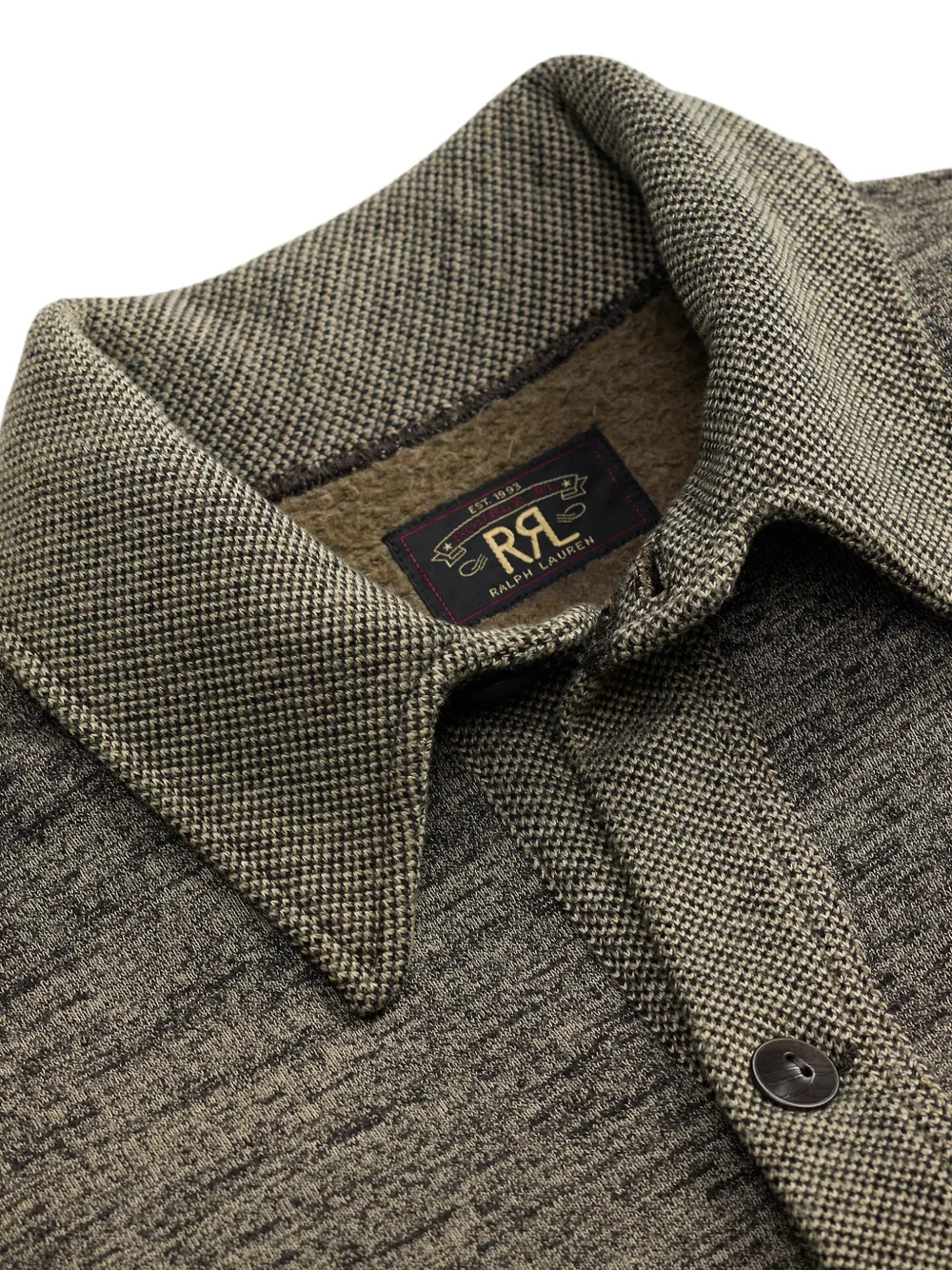 Ralph Lauren RRL Katoenen vest met knoop Grijs