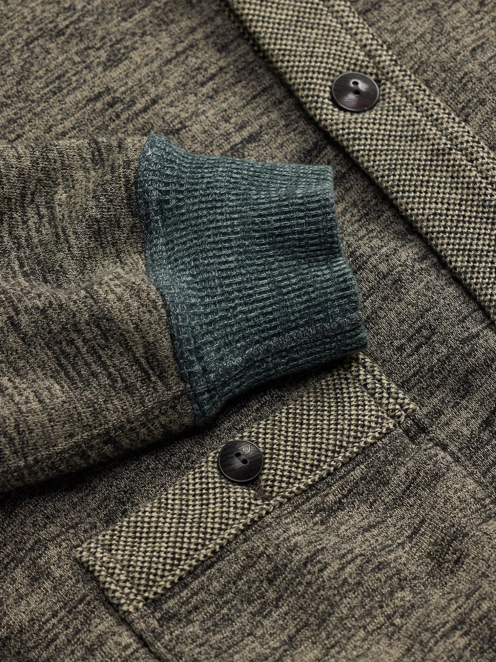 Ralph Lauren RRL Katoenen vest met knoop Grijs