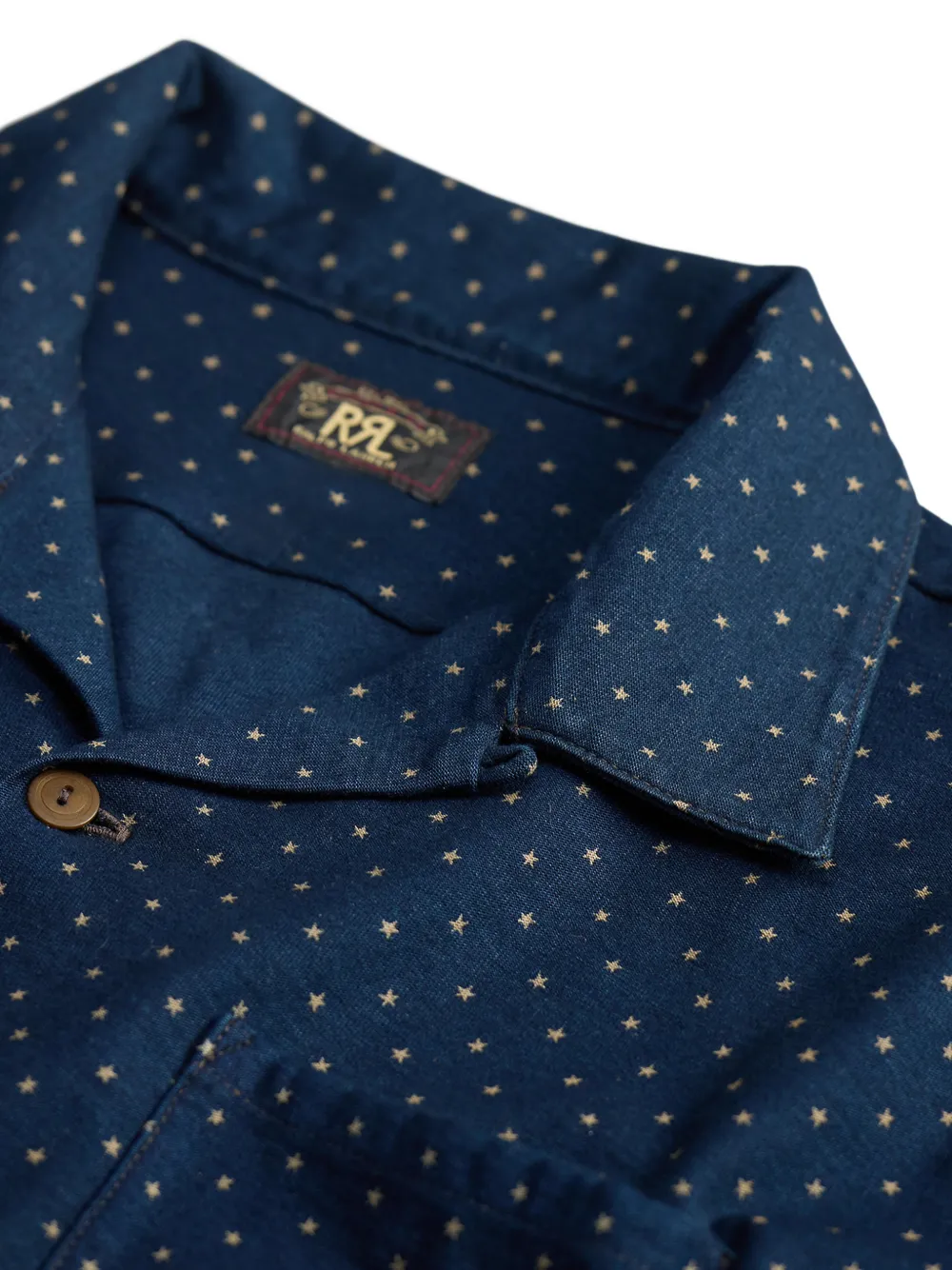 Ralph Lauren RRL Overhemd met sterrenprint Blauw