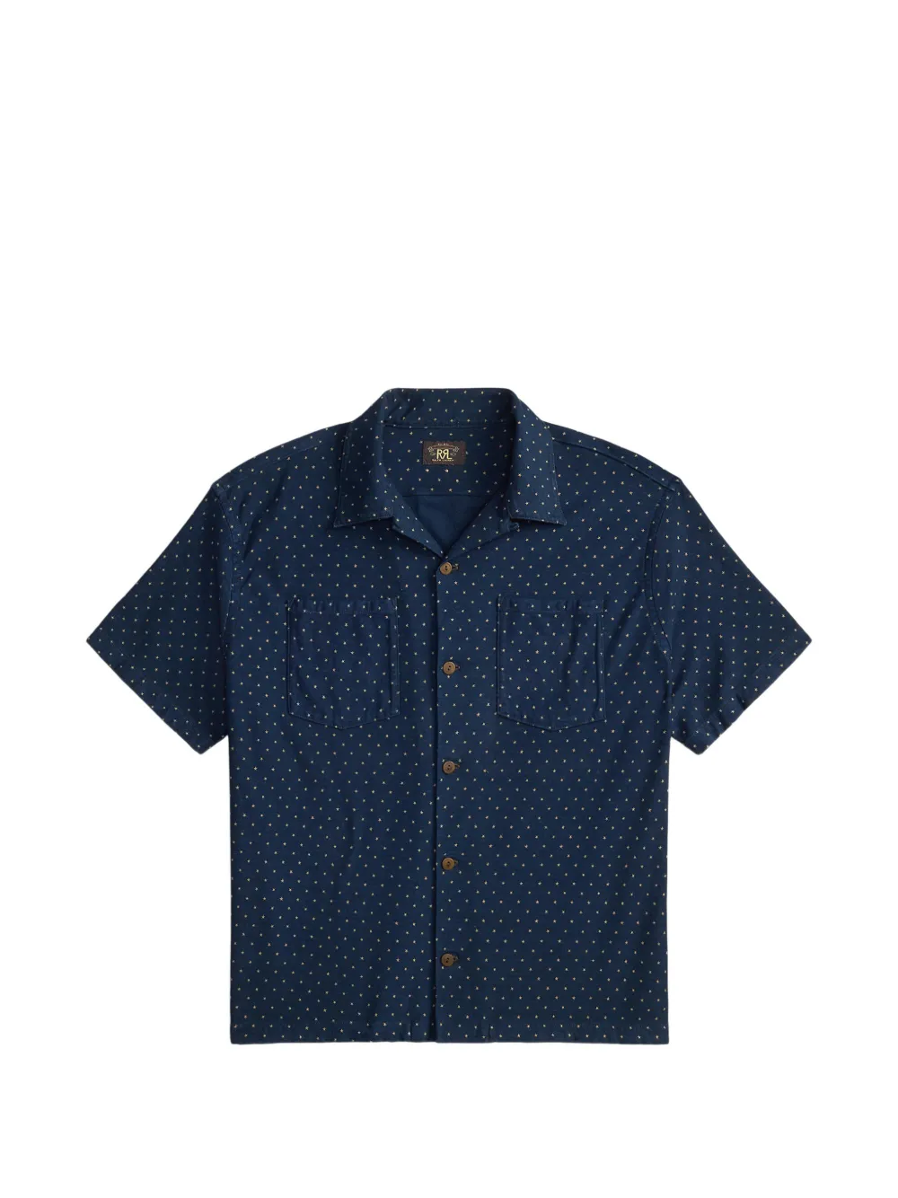 Ralph Lauren RRL Hemd mit Stern-Print - Blau