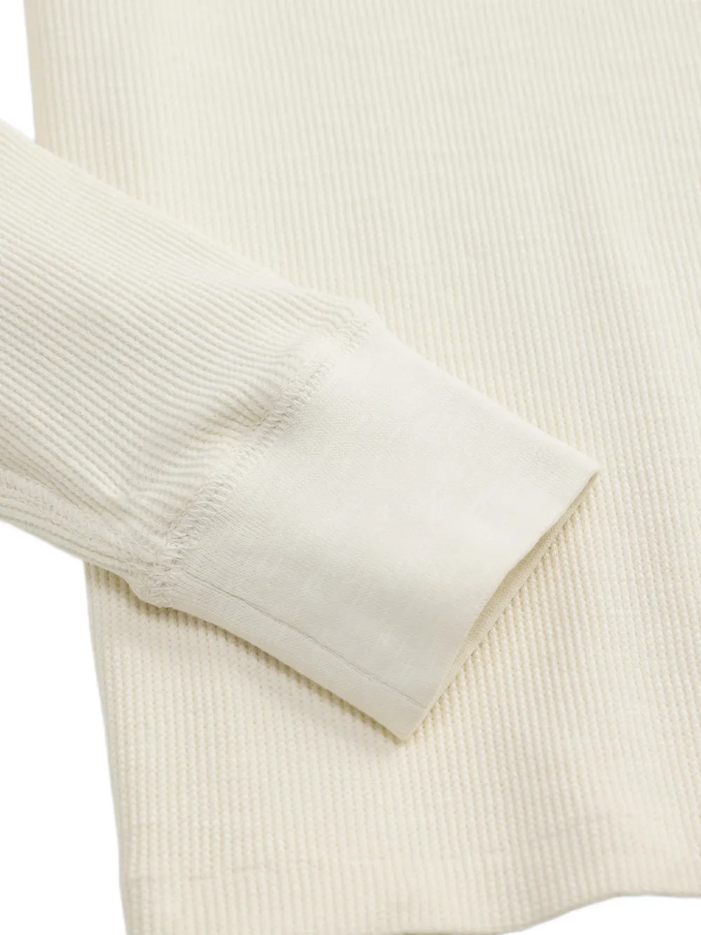 Ralph Lauren RRL Henley top met lange mouwen Beige