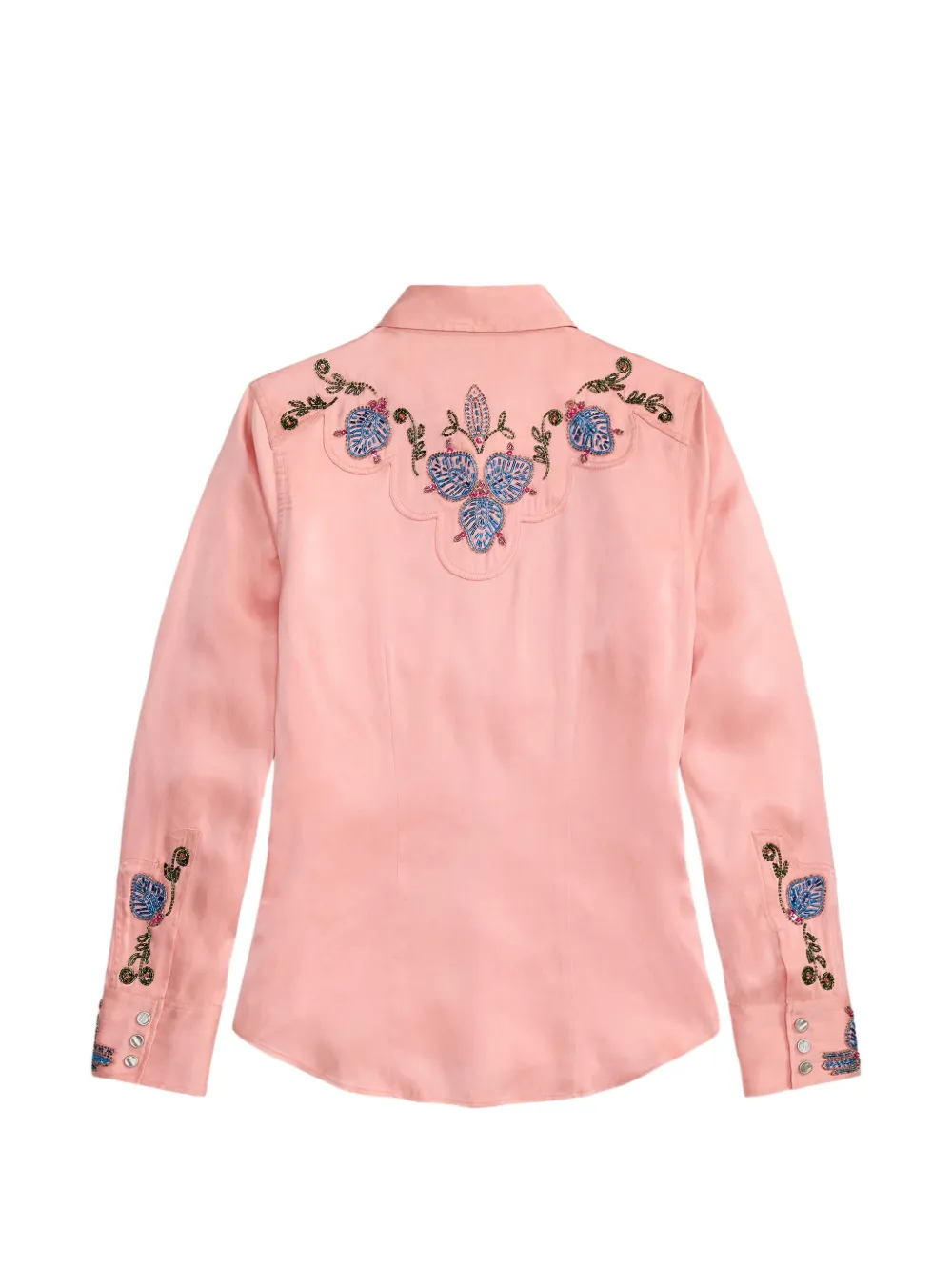 Ralph Lauren RRL Verfraaid shirt Roze
