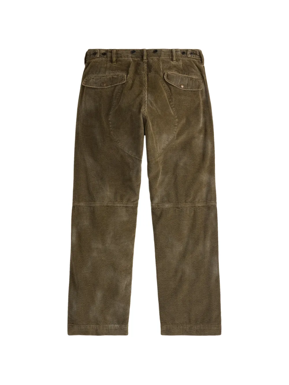 Ralph Lauren RRL Gerafelde ribfluwelen broek Groen