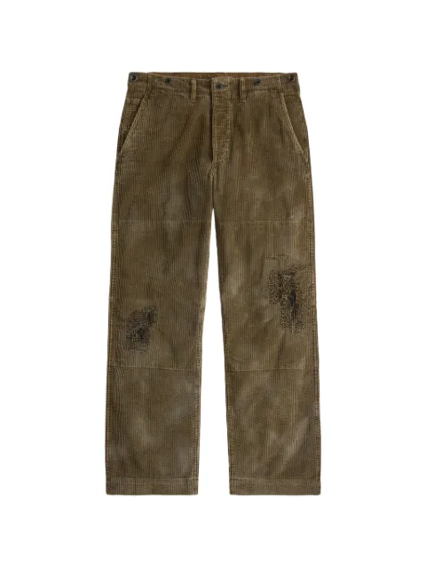 Ralph Lauren RRL distressed corduroy trousers