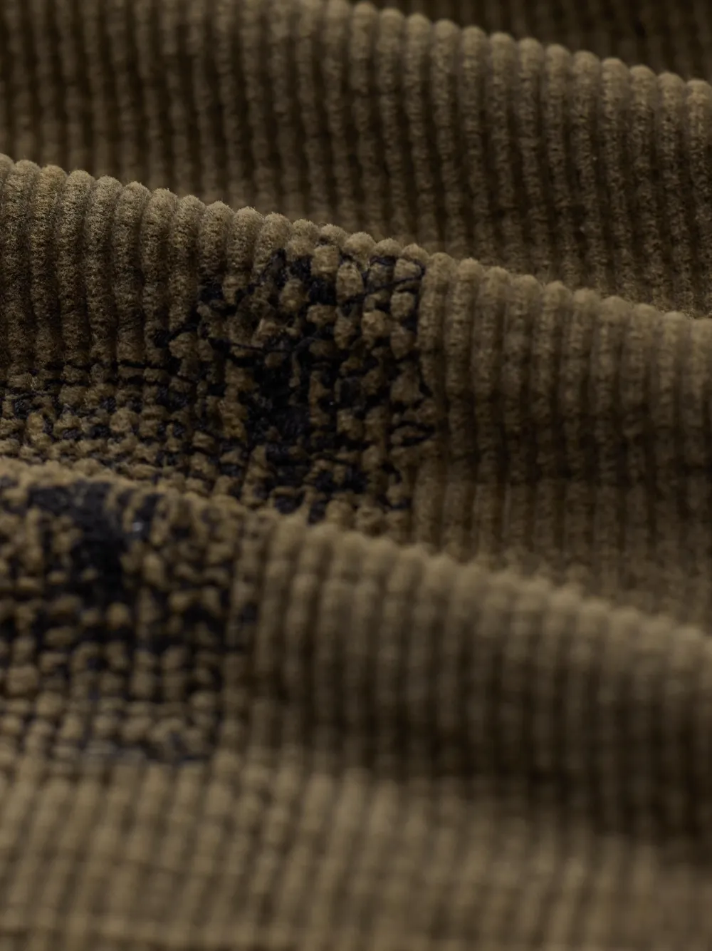 Ralph Lauren RRL Gerafelde ribfluwelen broek Groen