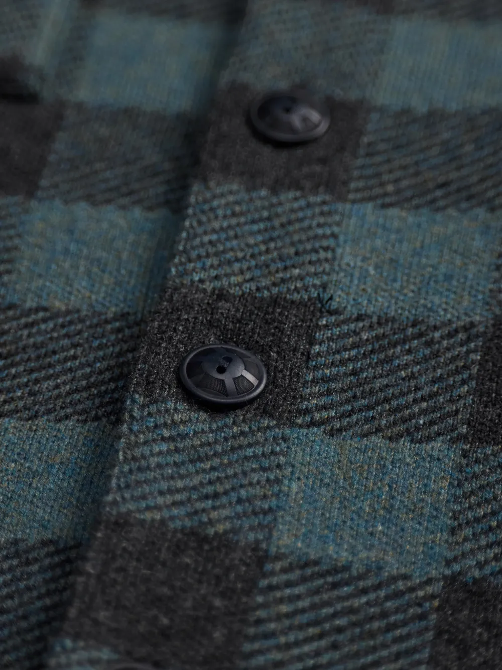 Ralph Lauren RRL Geruit button-down shirtjack Blauw