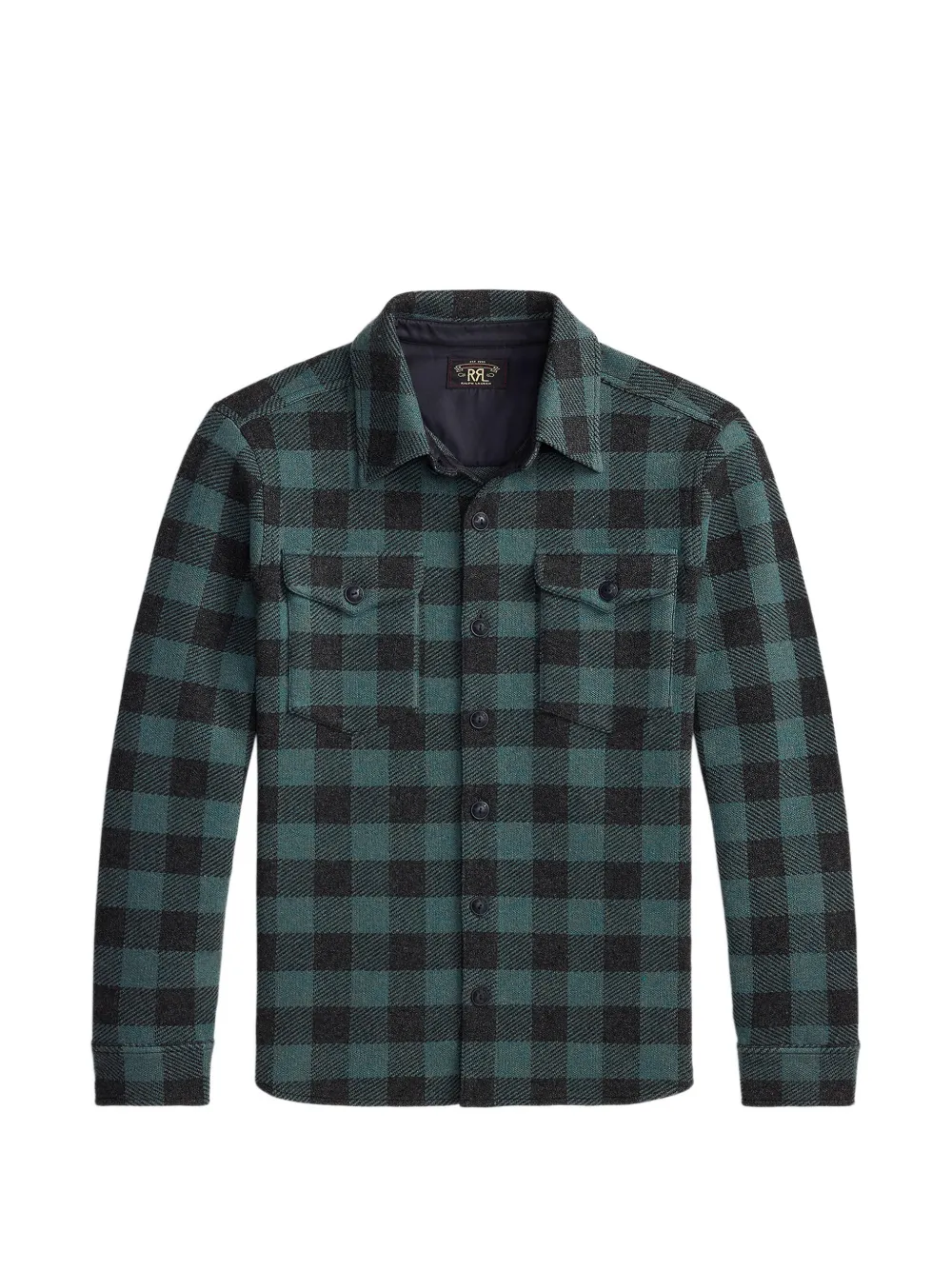 Ralph Lauren RRL Giacca-camicia a quadri - Blu