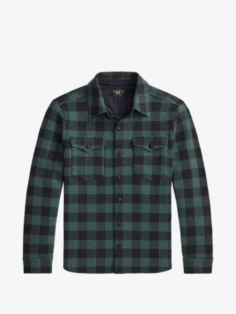 Ralph Lauren RRL sobrecamisa con cuadros estampados