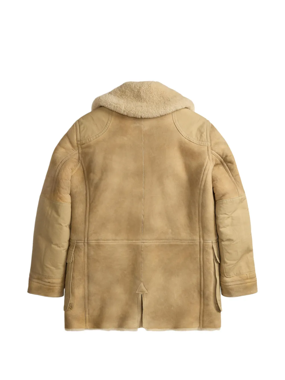 Ralph Lauren RRL Jas met lammy zak Beige