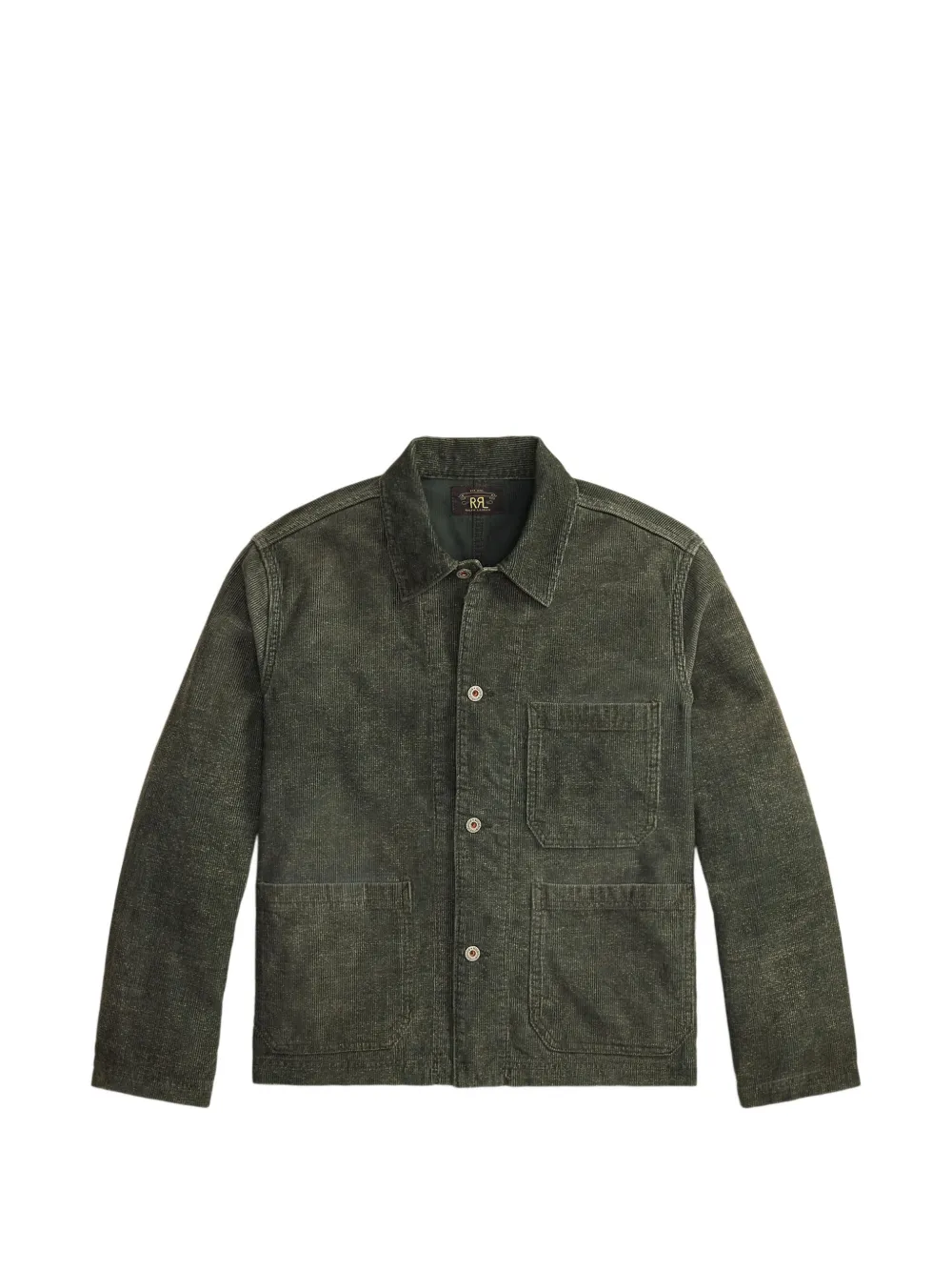 Ralph Lauren RRL Giacca a coste con tasca - Verde