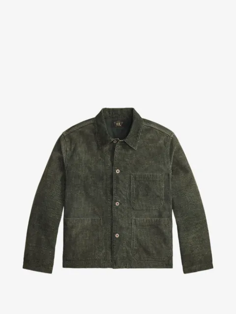 Ralph Lauren RRL chamarra de pana con bolsillo