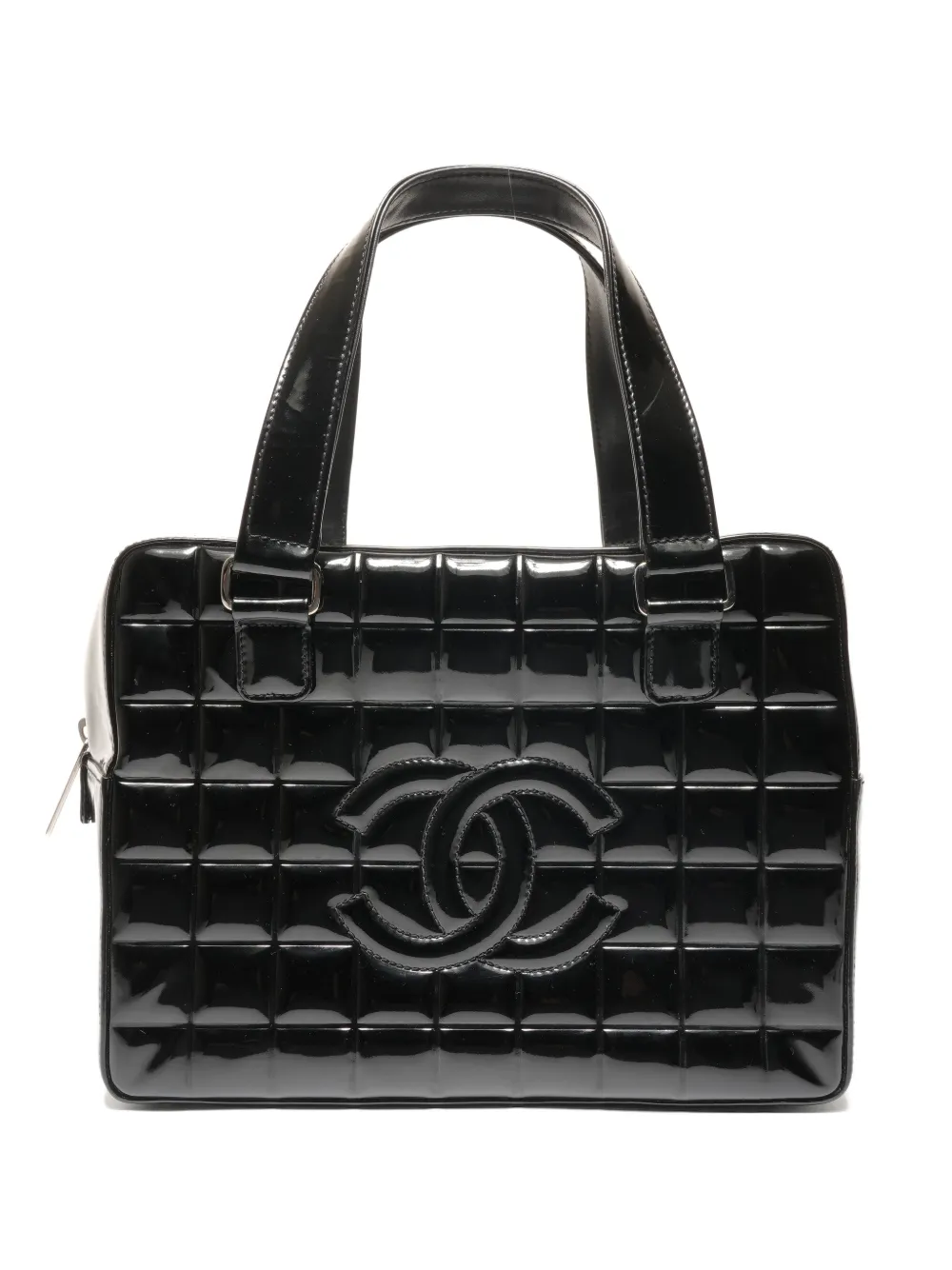 CHANEL Pre-Owned 2000s Chocolate Bar leather handbag - Nero