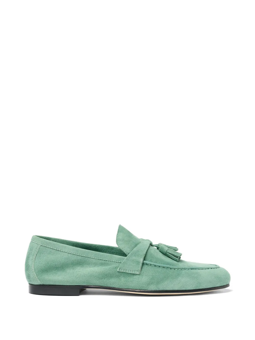 Scarosso Luisa loafers met kwastje Groen
