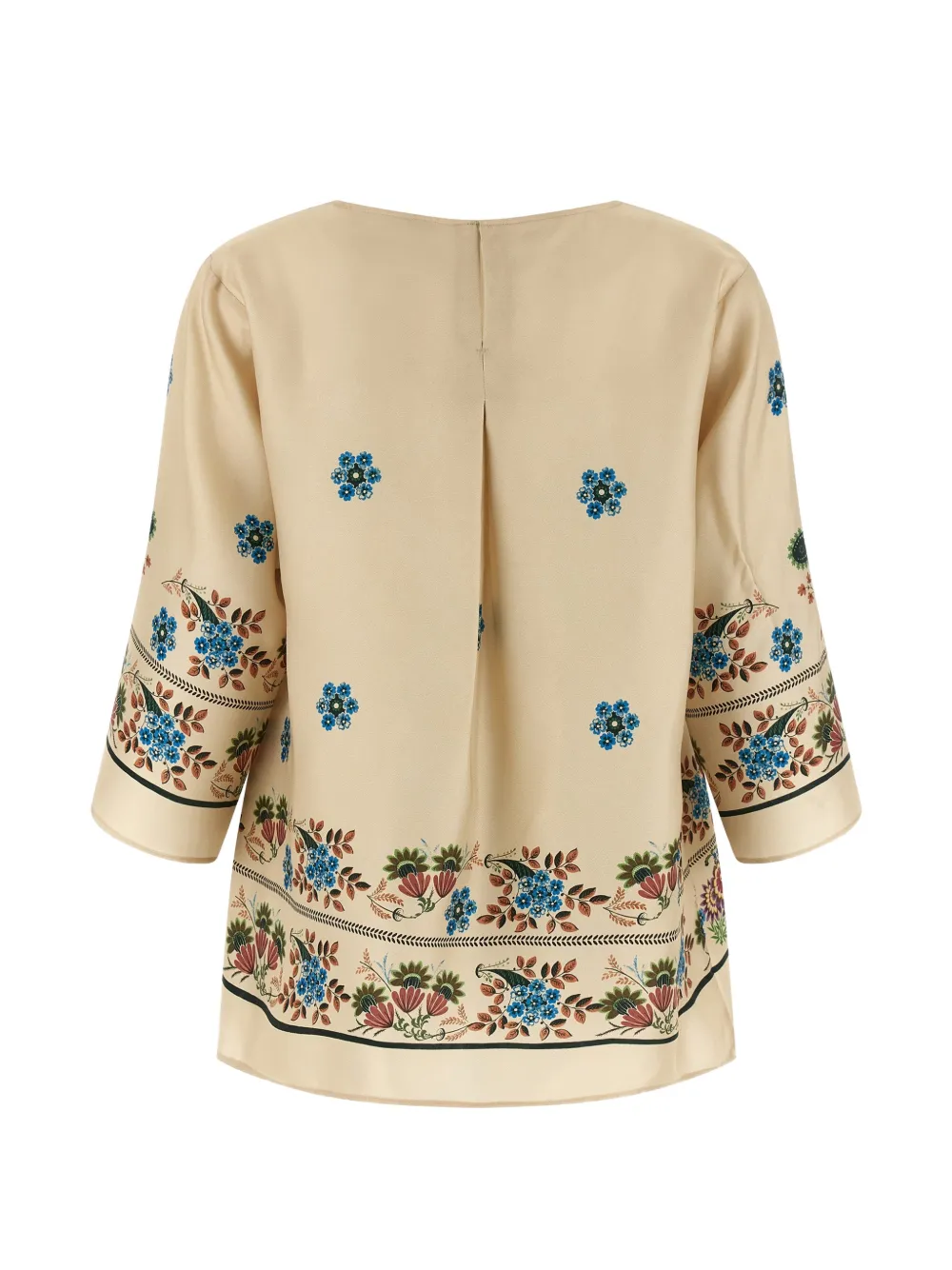  Weekend Max Mara Patterned Silk Blouse - Neutrals 