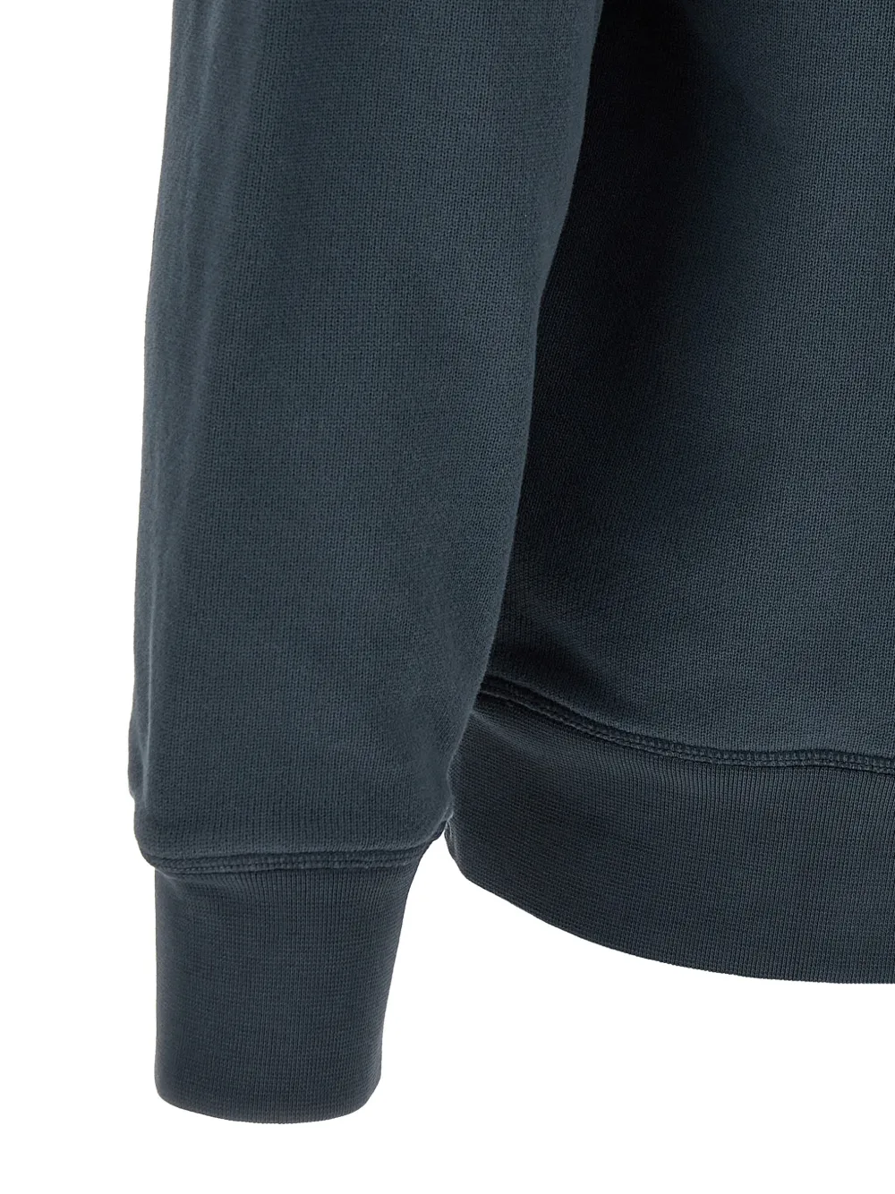 Stone Island Sweater met patch en ronde hals Zwart