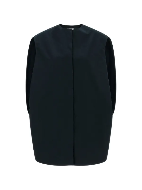 Jacquemus La Robe Berlingot Mini Dress in Blue