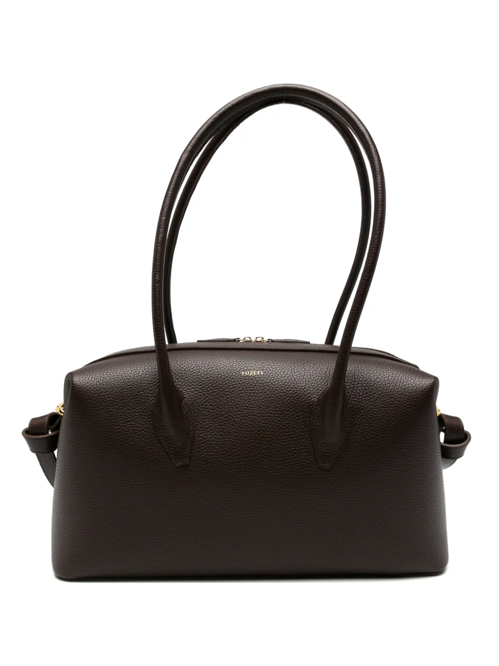 Yuzefi Brioche Duffle Top-handle Tote Bag In Brown