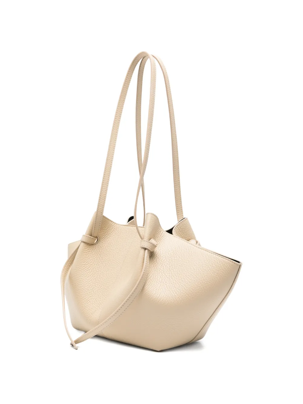 Yuzefi Mochi shopper met geknoopt detail Beige