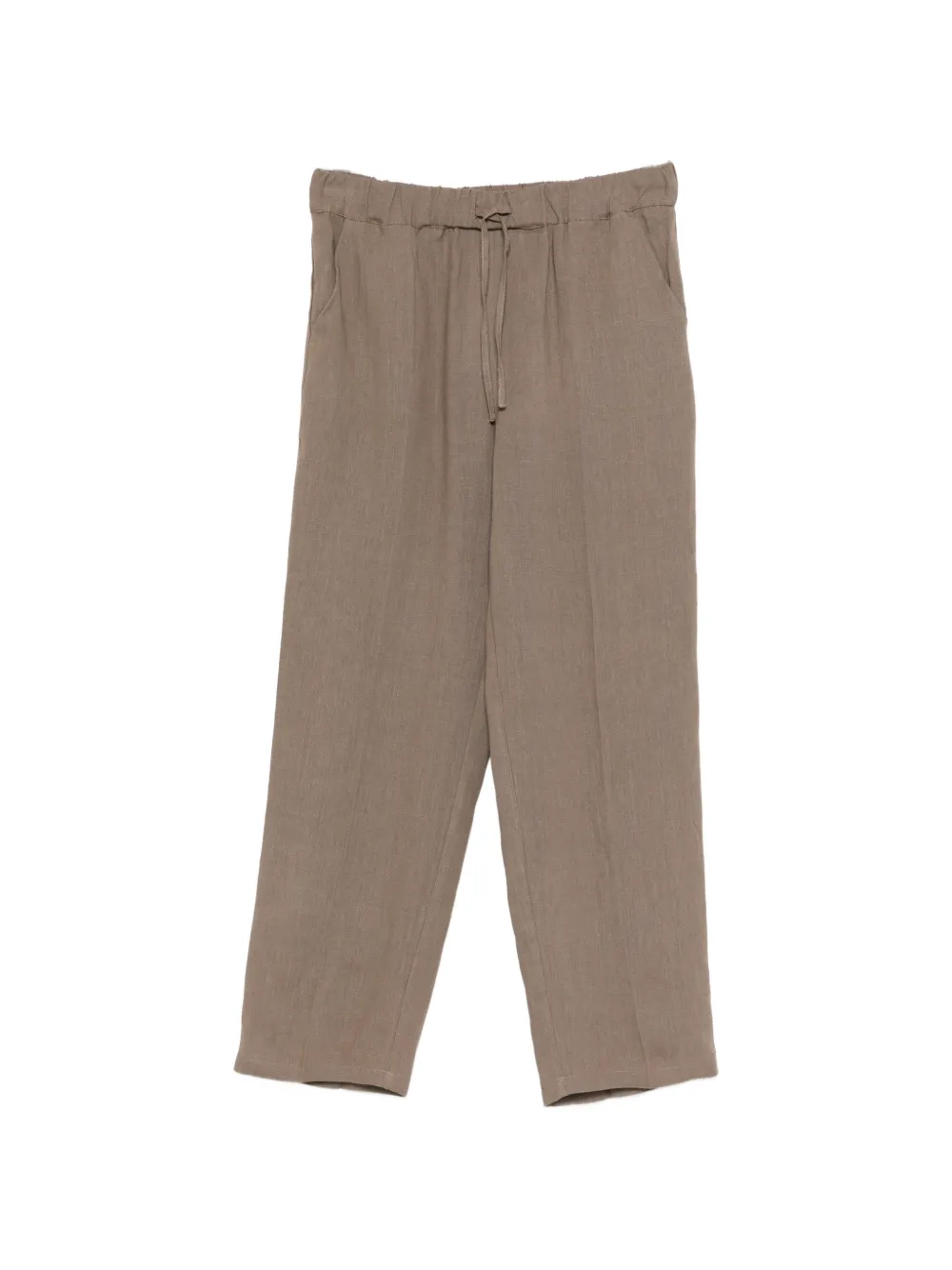Marella drawstring-fastening trousers - Marrone