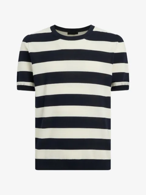 DONDUP playera con motivo de rayas