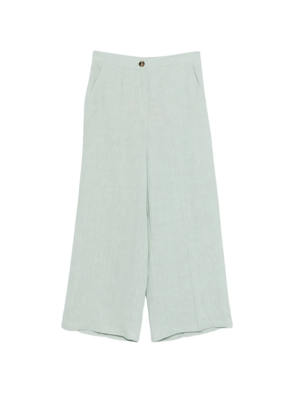 Marella Clava button palazzo pants - Verde