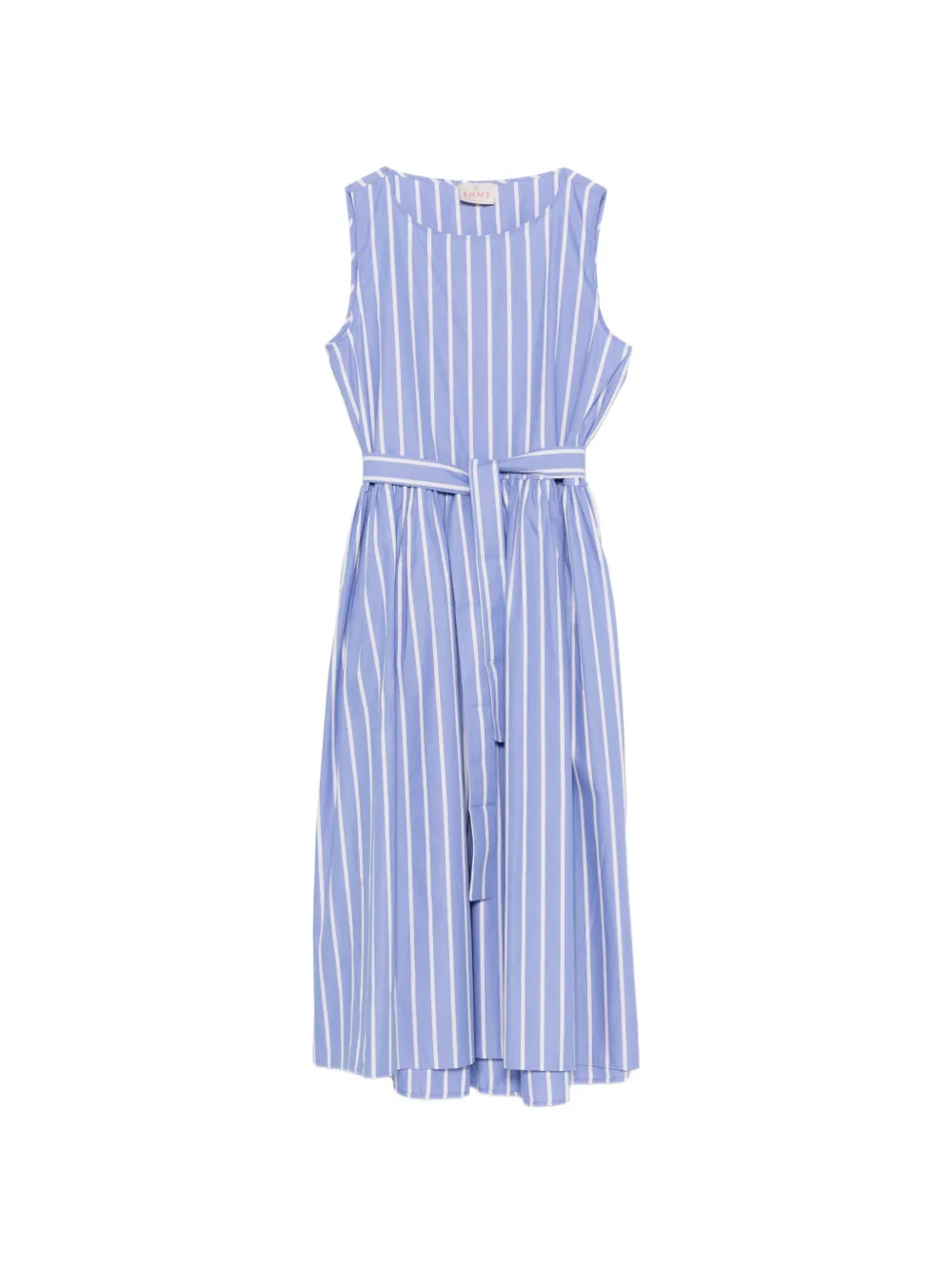 Marella striped midi dress - Blu
