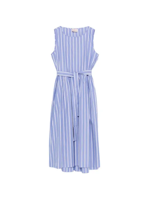 Marella striped midi dress
