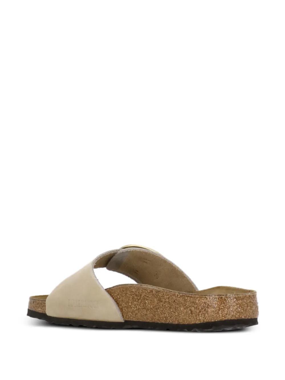 Birkenstock Madrid sandalen met gesp Beige