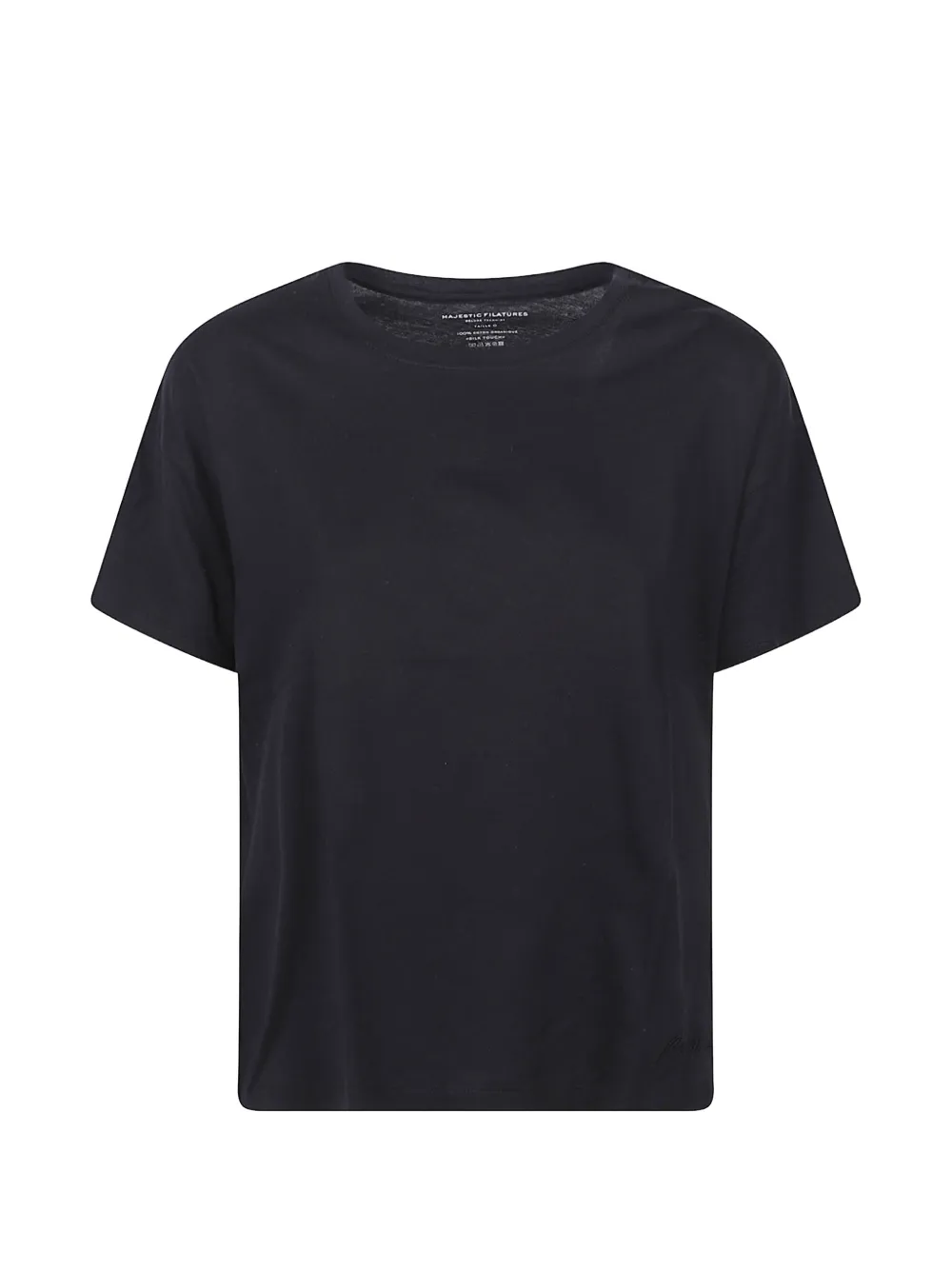 Majestic Filatures short-sleeve T-shirt - Nero