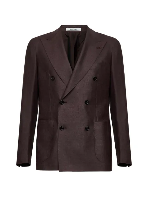 Tagliatore peak-lapel double-breasted blazer